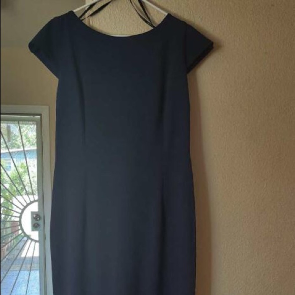 Blue dress